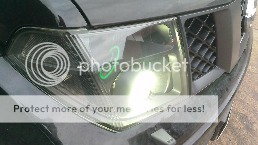 Projector headlight Upgrade